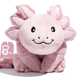 Brease Weighted Axolotl Stuffed Animal