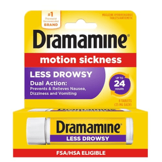 Dramamine Motion Sickness Less Drowsy