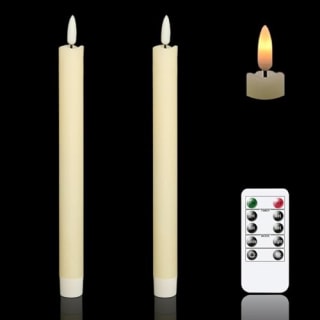 GenSwin Flameless Tapering Candles
