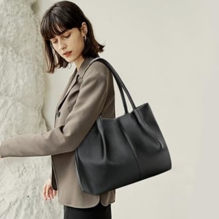 KKXIU Vegan Leather Shoulder Purse