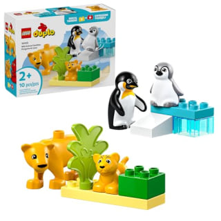 Lego Duplo Town Wild Animal Families Penguins & Lions