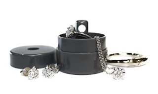 Lion Latch Travel Jewelry Box Case