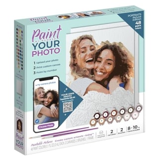 Paintable Pictures Paint Your Photo by Number: Portraits Deluxe Edition