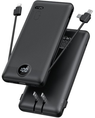 Vrurc USB-C Portable Power Bank