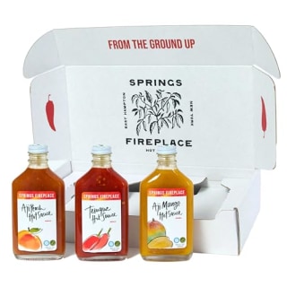 Springs Fireplace Hot Sauce Trio Gift Set