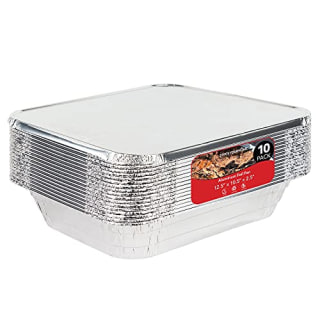 Stock Your Home Aluminum Trays with Lids