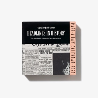 The New York Times 2026 Headlines in History Calendar