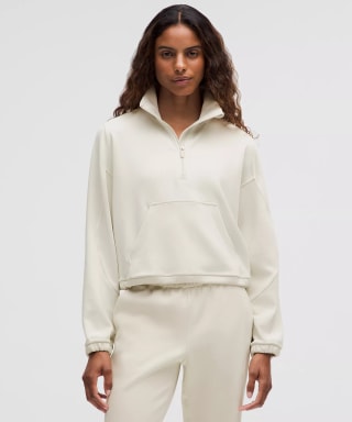 Lululemon Brushed Softstreme Half Zip