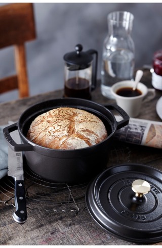 Staub Enameled Cast Iron Dutch Oven (4 Quart)