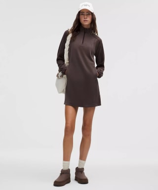 Lululemon Softstreme Half-Zip Mini Dress