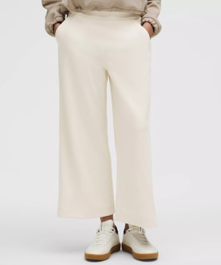 Lululemon Softstreme High-Rise Wide-Leg Cropped Pant