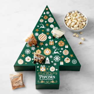 Williams Sonoma Christmas Popcorn Advent Calendar (Set of 2)