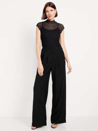 Extra High-Waisted Super Wide-Leg Pants