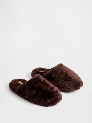 Gap Faux Fur Slippers