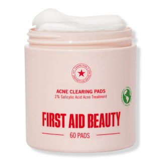 First Aid Beauty Acne Clearing Pads 2% Salicylic Acid Acne Treatment