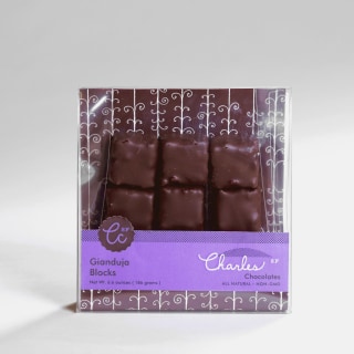 Charles Chocolates Gianduja Blocks