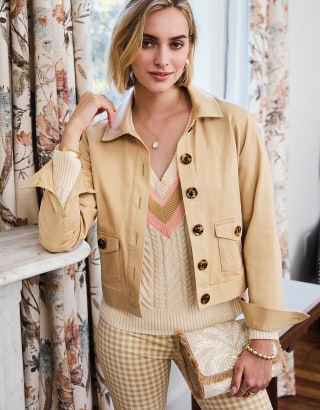 Spartina Harlyn Jacket Khaki