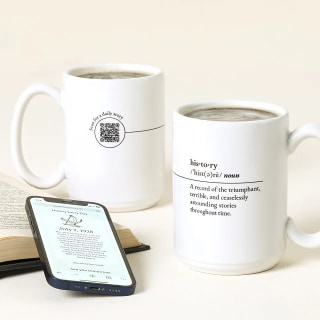 Uncommon Goods Every Day Interactive QR Mug