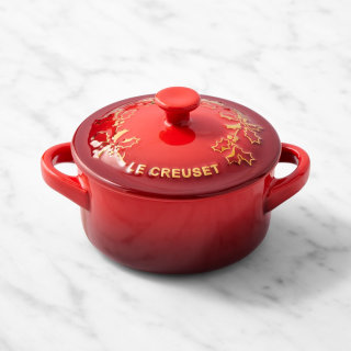 Le Creuset Stoneware Holly Mini Cocotte