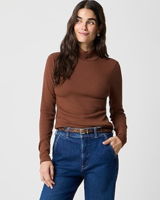 J.Crew Factory Everyday Mockneck Tee