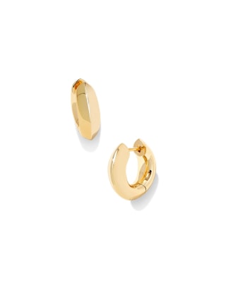 Kendra Scott Mikki Metal Huggie Earrings