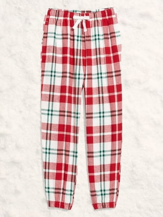 Plaid Flannel Pajama Joggers