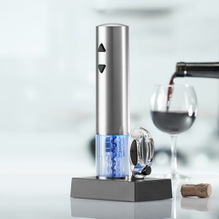 SharperImage.com Rechargeable Wine Opener with Foil Cutter