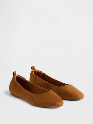 Gap Vegan Suede Ballet Flats
