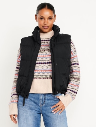 Old Navy Water-Resistant Puffer Vest