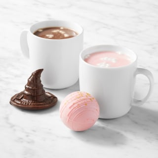 Wicked x Williams Sonoma Glinda & Elphaba Hot Chocolate Bomb Duo