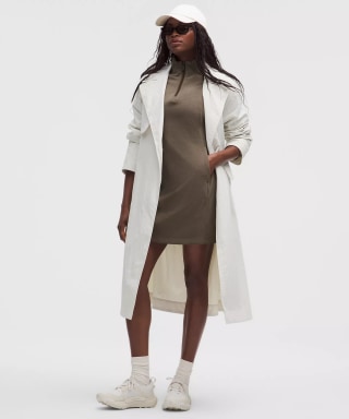 Lululemon Softstreme Half-Zip Mini Dress