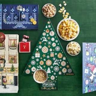Williams Sonoma Christmas Popcorn Advent Calendar (Set of 2)