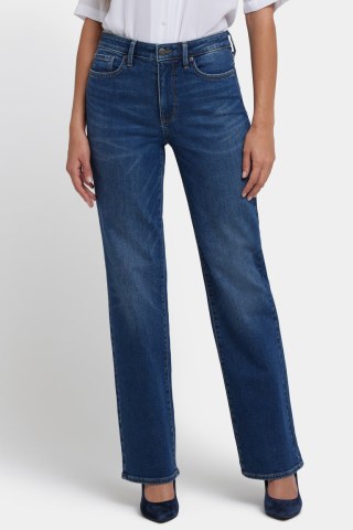 NYDJ Bailey Relaxed Straight Jeans