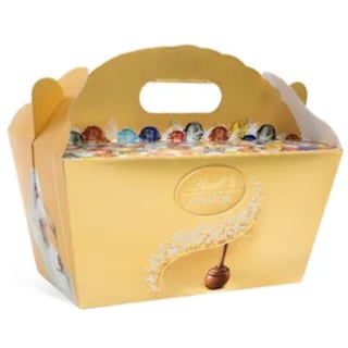 Lindt Custom Lindor Pick and Mix Everyday 150-pc Gold Tote
