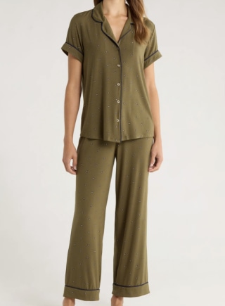 Nordstrom Moonlight Eco Crop Pajamas