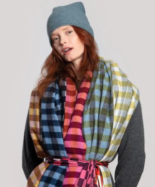 Echo Quarter Check Wrap