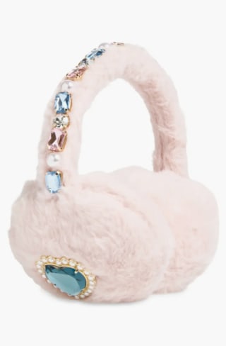 Kids' Cotton Candy Bejeweled Earmuffs
