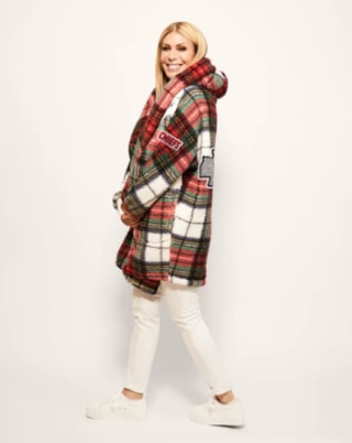 By Jill Martin Kansas City Chiefs Sherpa Lounger Jacket