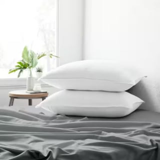 Becky Cameron Plush Down Alternative Gel-Fiber Queen Pillows (2-Pack)