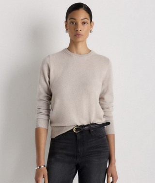Mongolian Cashmere Crewneck Sweater