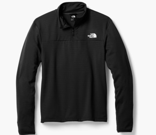 The North Face Cedar Trail Grid Fleece Quarter-Zip Pullover
