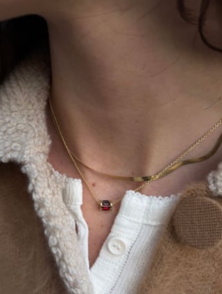 Baublebar Tatum Birthstone Necklace