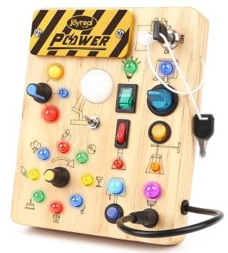 Konijiwa Montessori Busy Board Wooden Sensory Toys