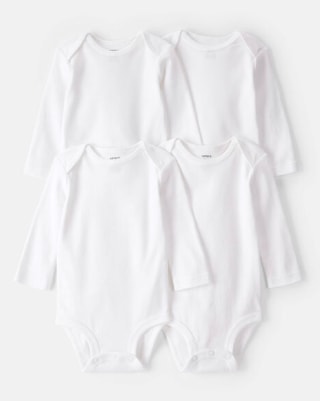 Carter's Baby Long-Sleeve Bodysuits (Pack of 4)