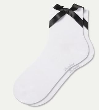 Bombas Bow Quarter Socks