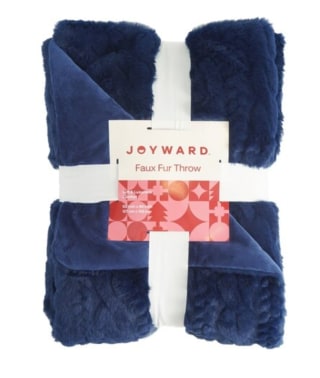 Joyward Faux Fur Throw Blanket