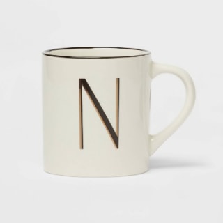 Threshold Stoneware Monogram Mug
