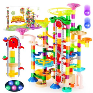 Joyfy Glowing Marble Run with Motorized Elevator