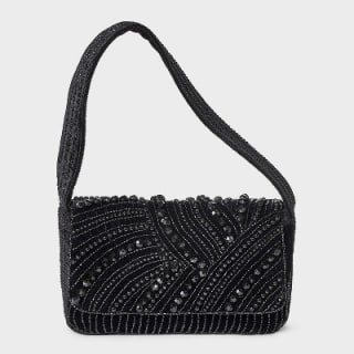 A New Day Embellished Flap Shoulder Bag