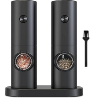 Movssou Salt and Pepper Battery Powered Grinder Set